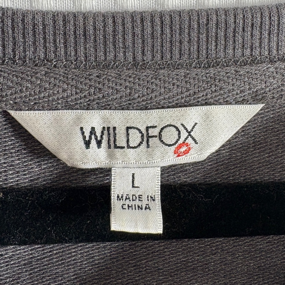 Wildfox Easy Does It Sweatshirt Size Large - image 5